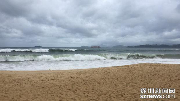 台风 苗柏 登陆广东大鹏半岛 深圳东莞等将有暴
