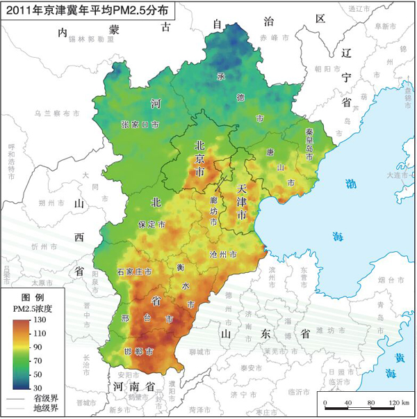 中国大气质量整体好转?卫星遥感图带你看真相