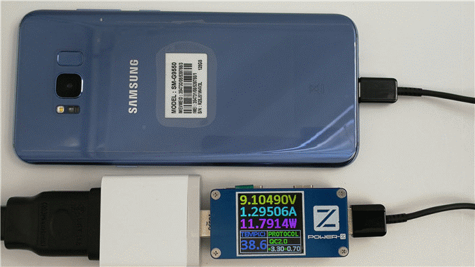 三星Galaxy S8充电测试:这次居然这么保守|充电