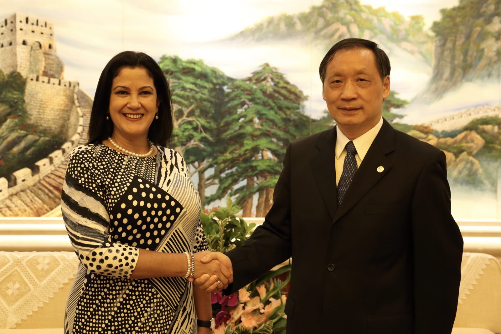 李金早会见委内瑞拉旅游部长|委内瑞拉|李金早