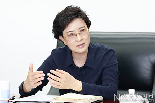 中组部干教局副巡视员张向涛一行来中国人民大