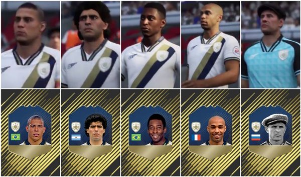 传奇归来!FIFA18公布最新传奇球员名单|C罗|传