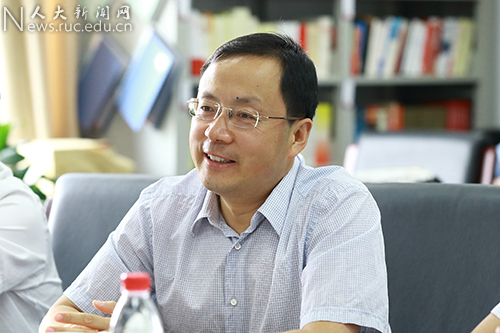 中组部干教局副巡视员张向涛一行来中国人民大