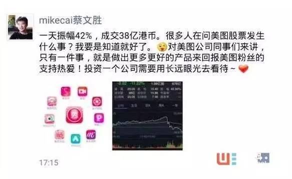 美图一度跌破发行价 从千亿市值到361亿用了3