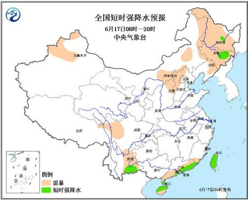 图片来源：中央气象台网站