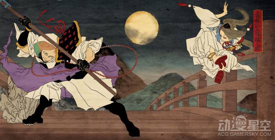 日本传统绘画风格"浮世绘" 现代二次元与江户时代的结合_八卦趣闻_新浪游戏_新浪网