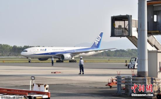 资料图：全日空公司飞机。