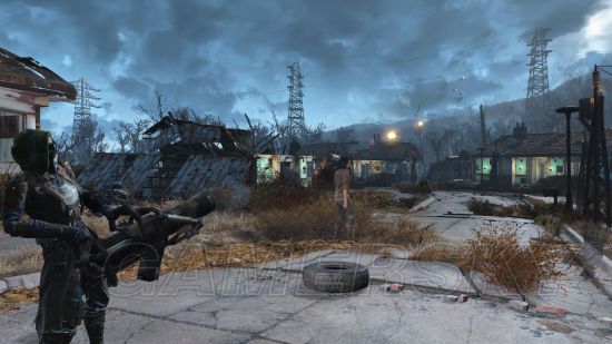 《辐射4》精品武器Mod推荐 加特林、忍者刀M