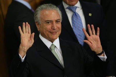 现任巴西总统特梅尔（Michel Temer）