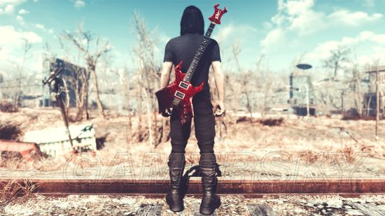 《辐射4》精品武器Mod推荐 加特林、忍者刀M