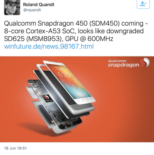 抢占千元机市场:高通骁龙450蓄势待发|骁龙|高