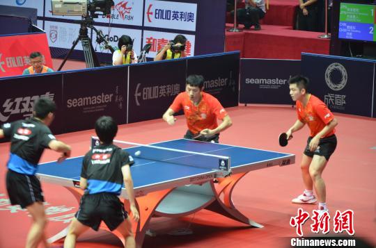 许昕樊振东爆冷出局 中国队无缘中乒赛男双决