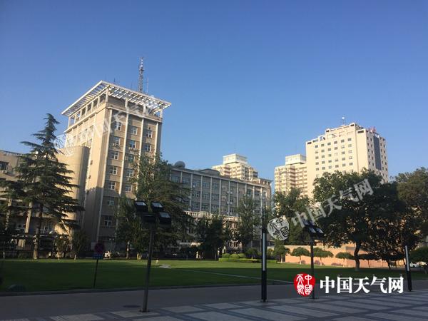 今晨,北京又现蓝天。