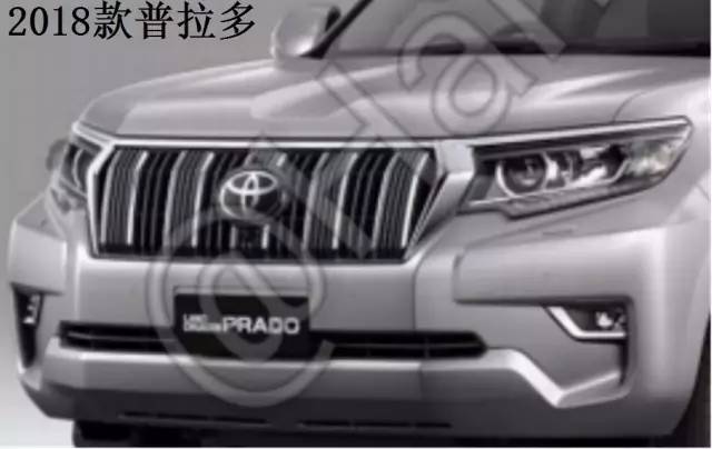 普拉多官图再次泄露,取消泪眼大灯会不会更