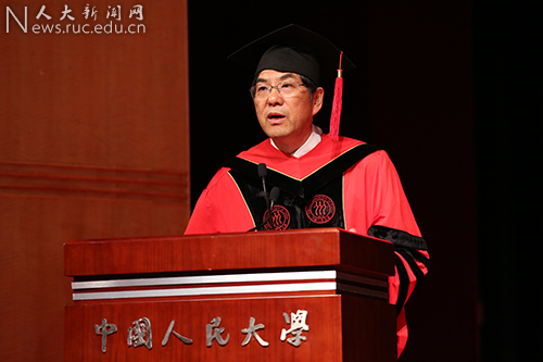 劳动人事学院2017届学位授予仪式暨毕业典礼