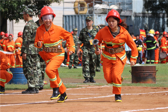 厦门市举办微型消防站比武竞赛活动|消防站|比