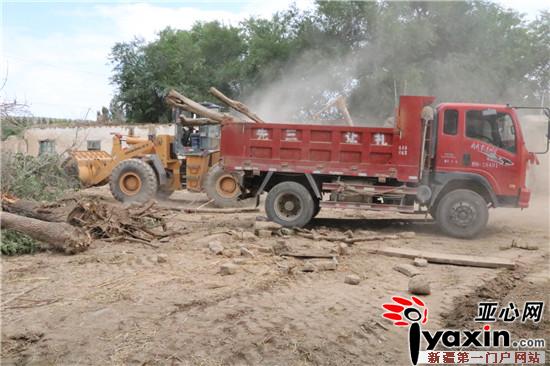 新疆吉木萨尔县房屋拆旧建新整村推进构建美丽