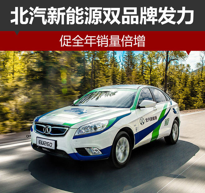 北汽新能源双品牌发力 促全年销量倍增