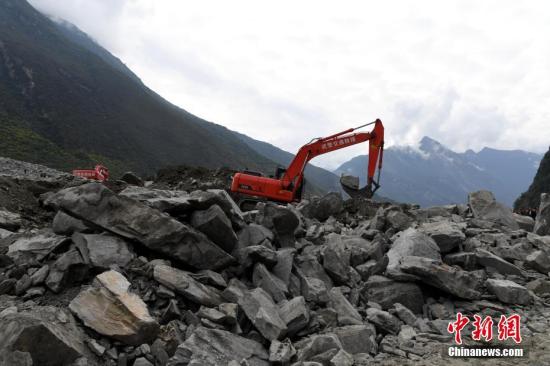 图为救灾现场。<a target=\'_blank\' href=\'http://www.chinanews.com/\'>中新社</a>记者 安源 摄