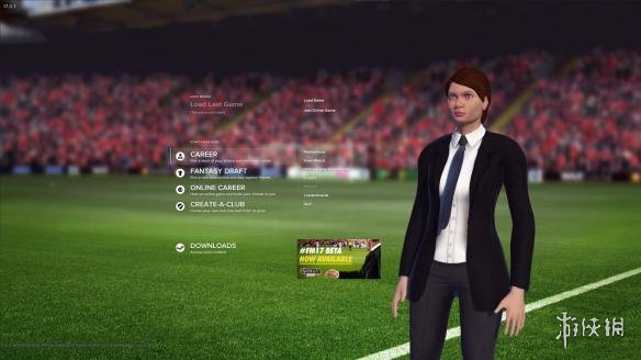 模拟经营类SIM《足球经理2017》免DVD光盘