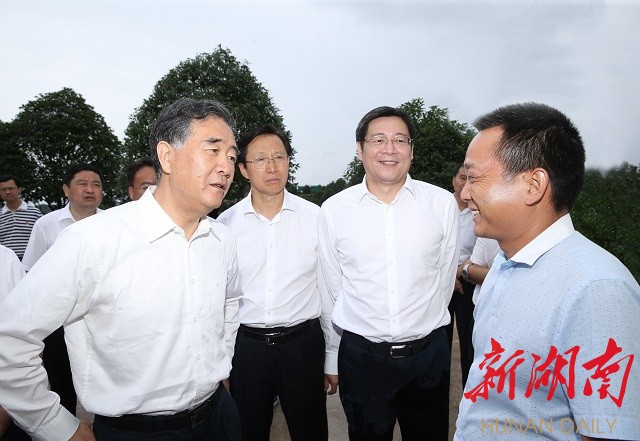 汪洋湖南调研:为全国畜禽养殖废弃物资源化利