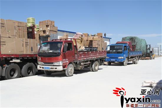 新疆福海县物流寄递商户入驻物流园工作有序进