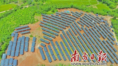 惠州最大光伏发电扶贫项目竣工|光伏发电|淘宝