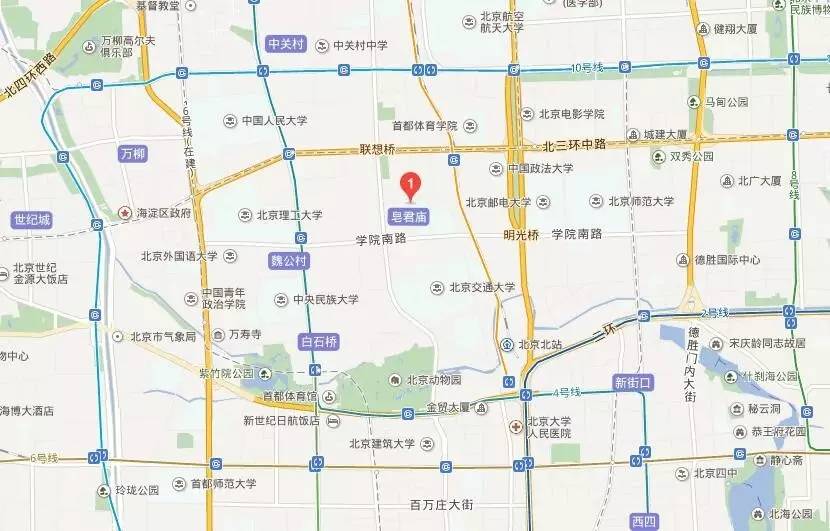 ▲房产位置示意图(图片来源:百度地图
