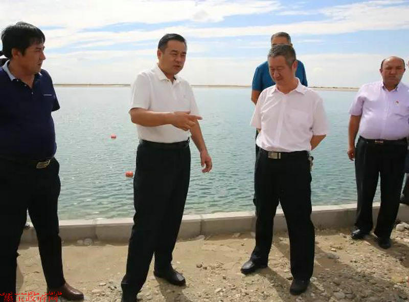墨玉县县委书记张冠军到四十七团调研