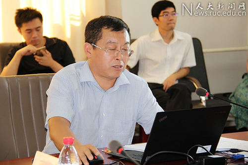 洪大用副校长一行到财政金融学院考察评估本科