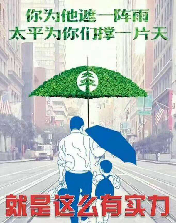 太平保险的广告