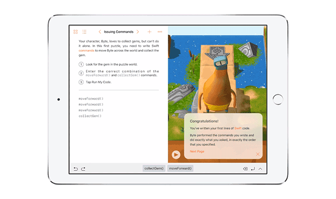 苹果开发的一款学习编程的App——Swift Playgrounds