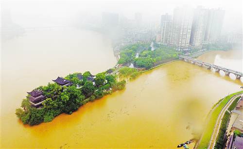 迎战长江2017年第1号洪水|洪水|洞庭湖|广西