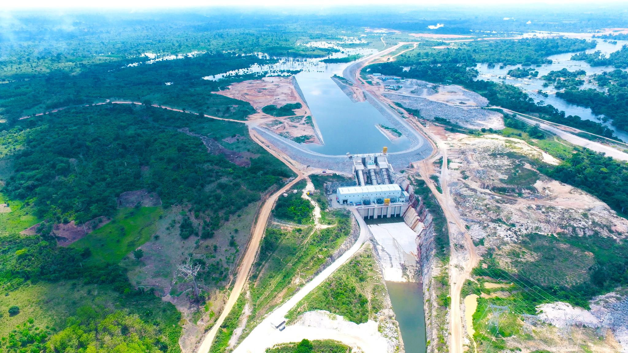 中国电建设计施工科特迪瓦最大水电站提前投产