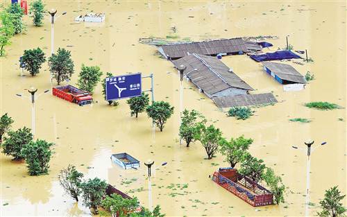 迎战长江2017年第1号洪水|洪水|洞庭湖|广西