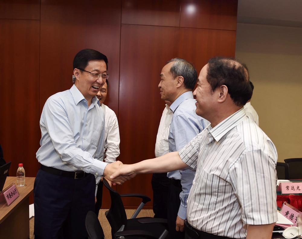 韩正:上海市场竞争类国有企业要聚焦这些关键