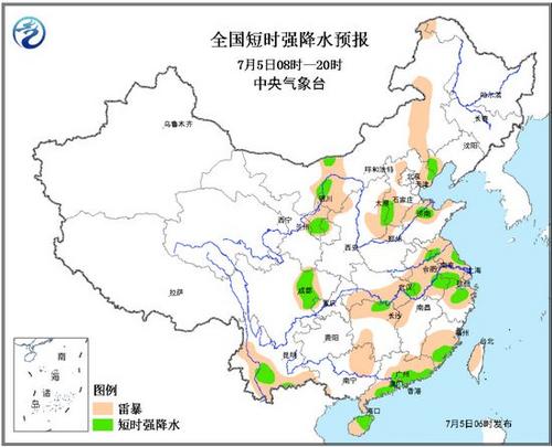 图片来源：中央气象台网站