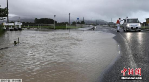 九州地区暴雨天气持续 日本气象厅发布特别警报