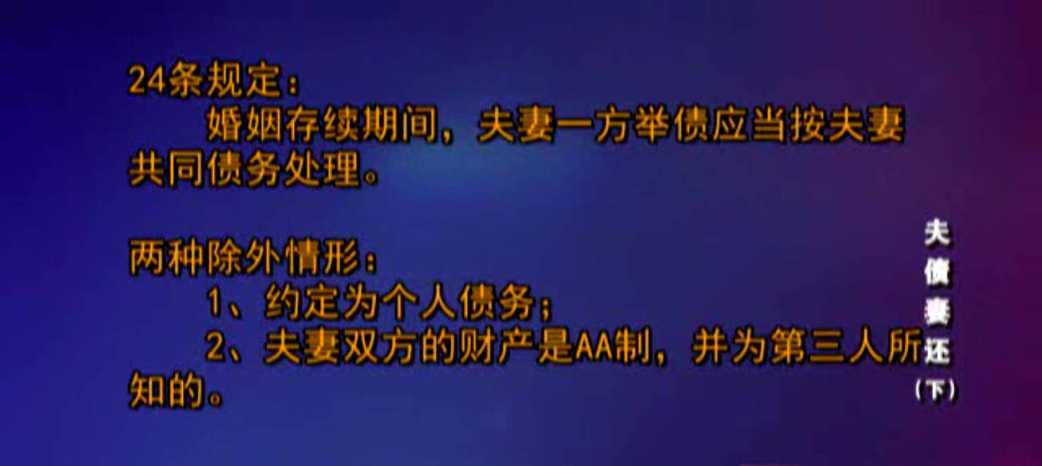 今日说法 | 婚姻带给我的不是幸福而是巨额债务