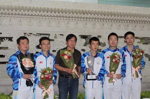 7届毕业生丁立人带领中国男队强势卫冕世界国