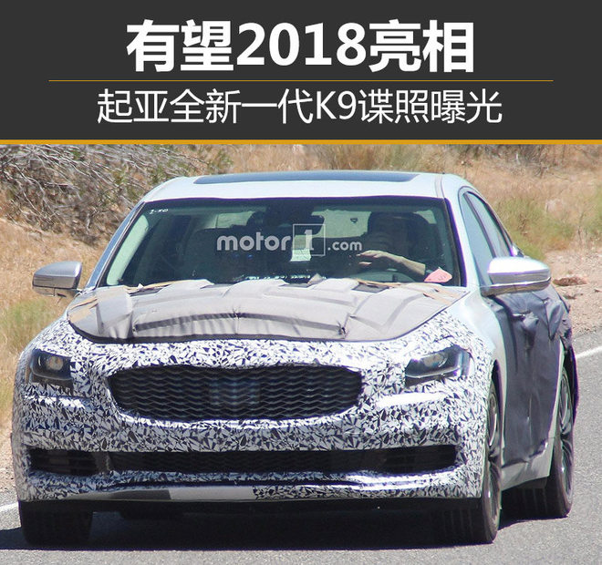 起亚全新一代K9谍照曝光 有望2018亮相