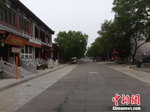 现在的宛平城城内,干净整齐。上官云 摄
