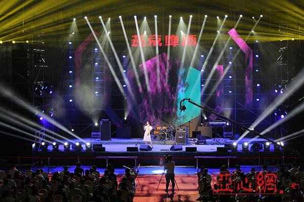 2017燕京啤酒鲜峰演唱会举行大咖云集引全民