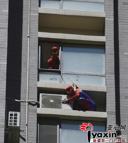 安装 乌鲁木齐高温引来蜘蛛侠|蜘蛛侠|新疆|苏宁易购