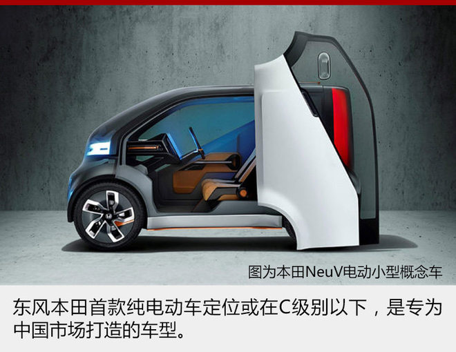东风本田规划全新纯电动车 2018年上市