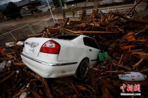 日本九州暴雨灾情或进一步扩大 数十人下落不明