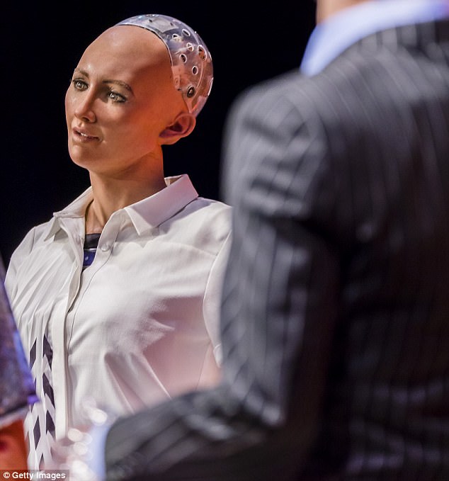 机器人自称20年内代替人类 现场观众听后不安|机器人|人类|未来_新浪科技_新浪网