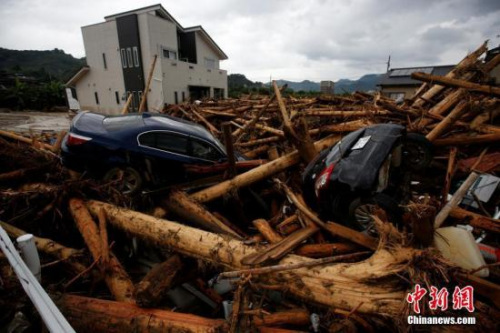 日本九州暴雨灾情或进一步扩大 数十人下落不明