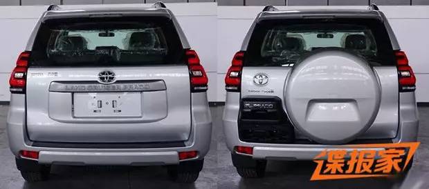 【资讯】国产新款普拉多申报图曝光,背个小书包,排量3.5L!