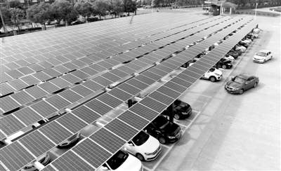 光伏发电停车场亮相安徽全椒|安徽|光伏发电|停车场